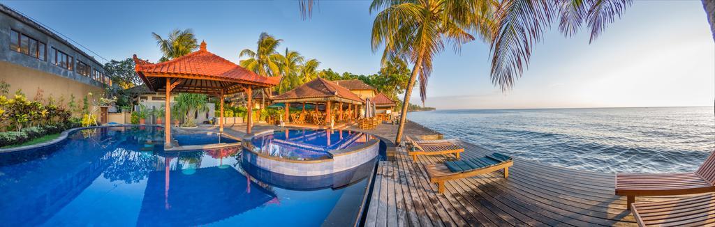 Paradise Palm Beach Bungalows And Dive Center Tulamben Zewnętrze zdjęcie