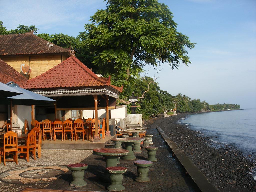 Paradise Palm Beach Bungalows And Dive Center Tulamben Zewnętrze zdjęcie