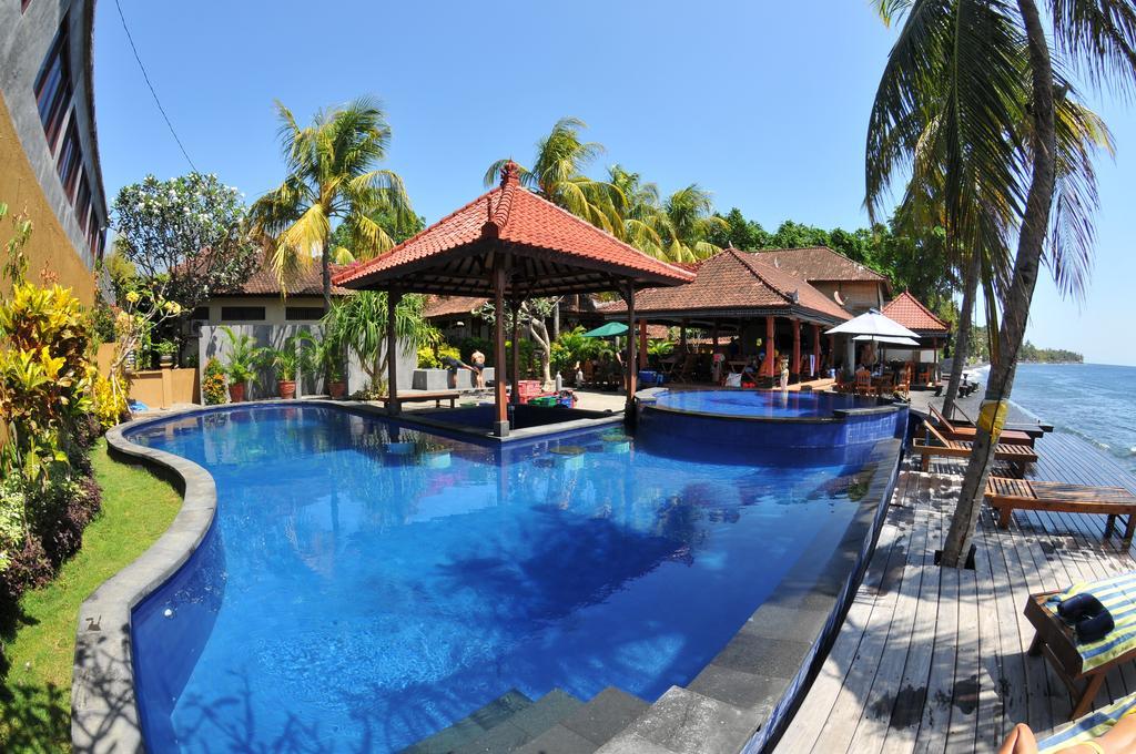 Paradise Palm Beach Bungalows And Dive Center Tulamben Zewnętrze zdjęcie