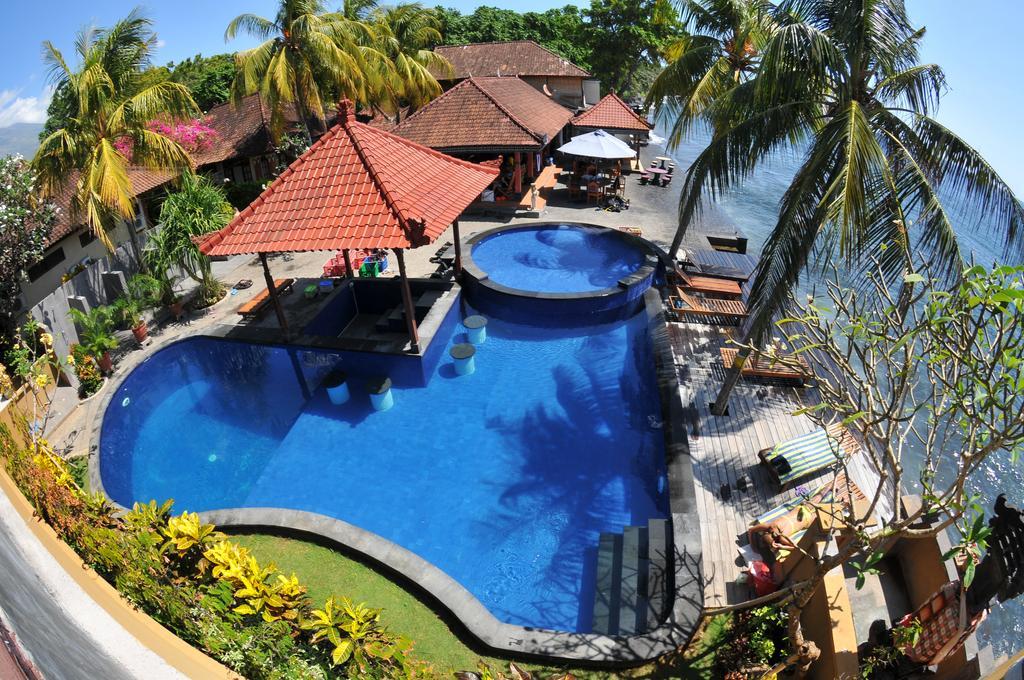 Paradise Palm Beach Bungalows And Dive Center Tulamben Zewnętrze zdjęcie